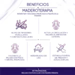 Kit Maderoterapia Relajación Muscular x3 - Imagen 3