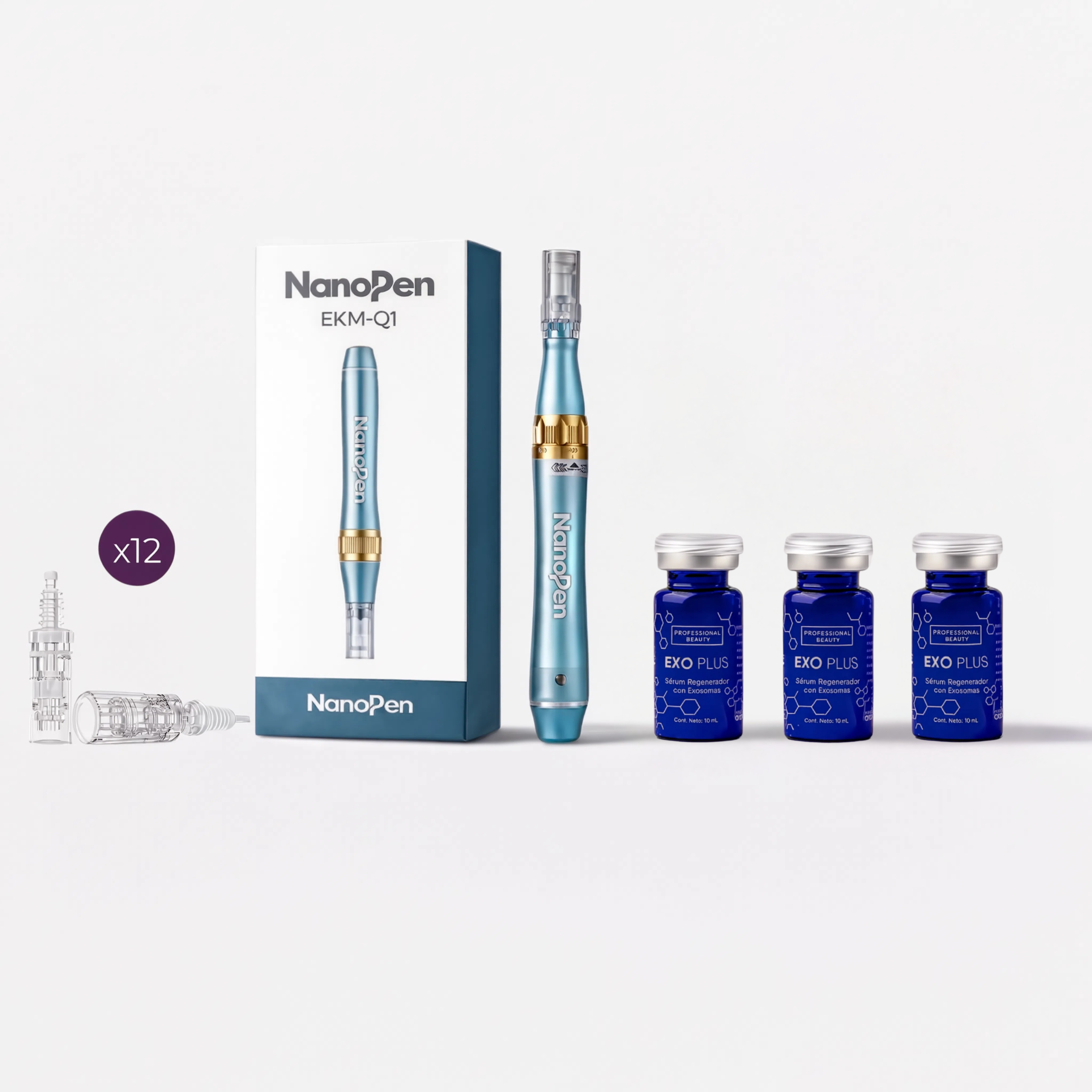 Editar imagen borrar pigmentos (4) Kit Dermapen Nanopen Exosomas – Regeneración Facial - Imagen 1