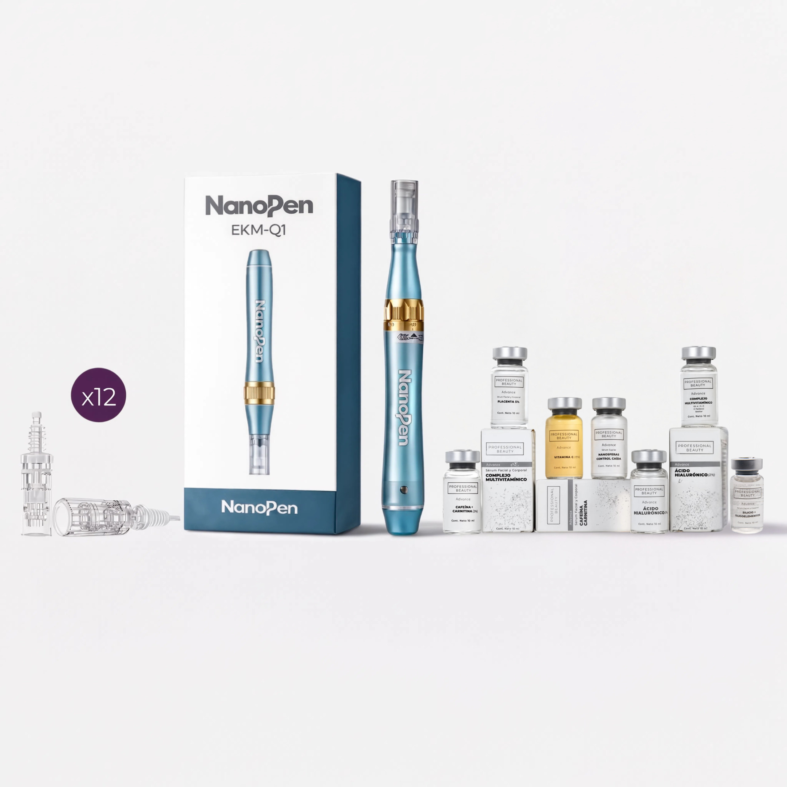 Editar imagen borrar pigmentos (5) Kit Dermapen Nanopen Advance - Facial Integral - Imagen 1